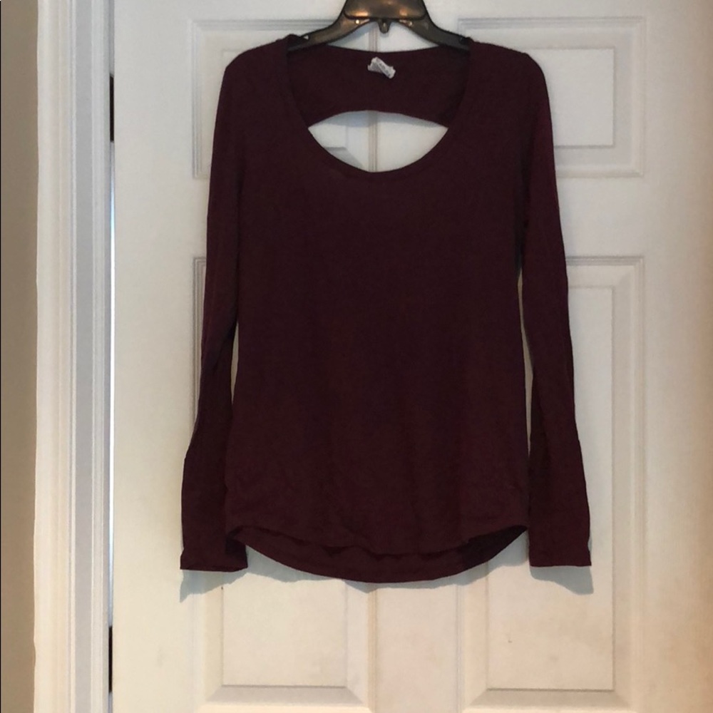 PINK maroon shirt